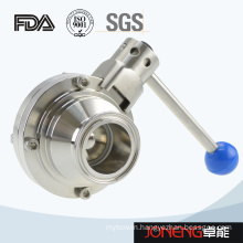 Stainless Steel Food Grade Manual Butterfly Type Ball Valve (JN-BLV2009)